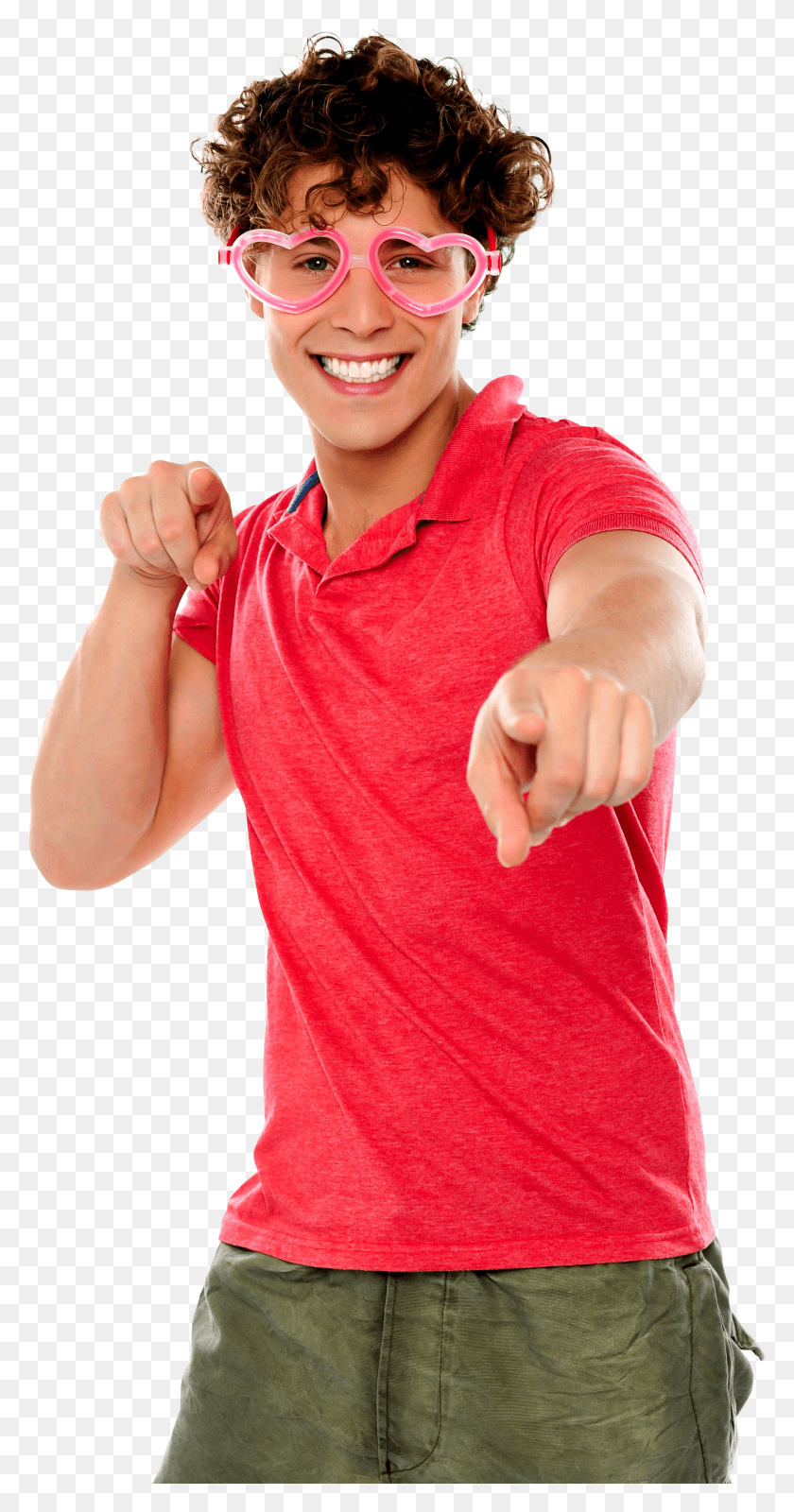 2187x4318 Men Pointing Front HD PNG Download