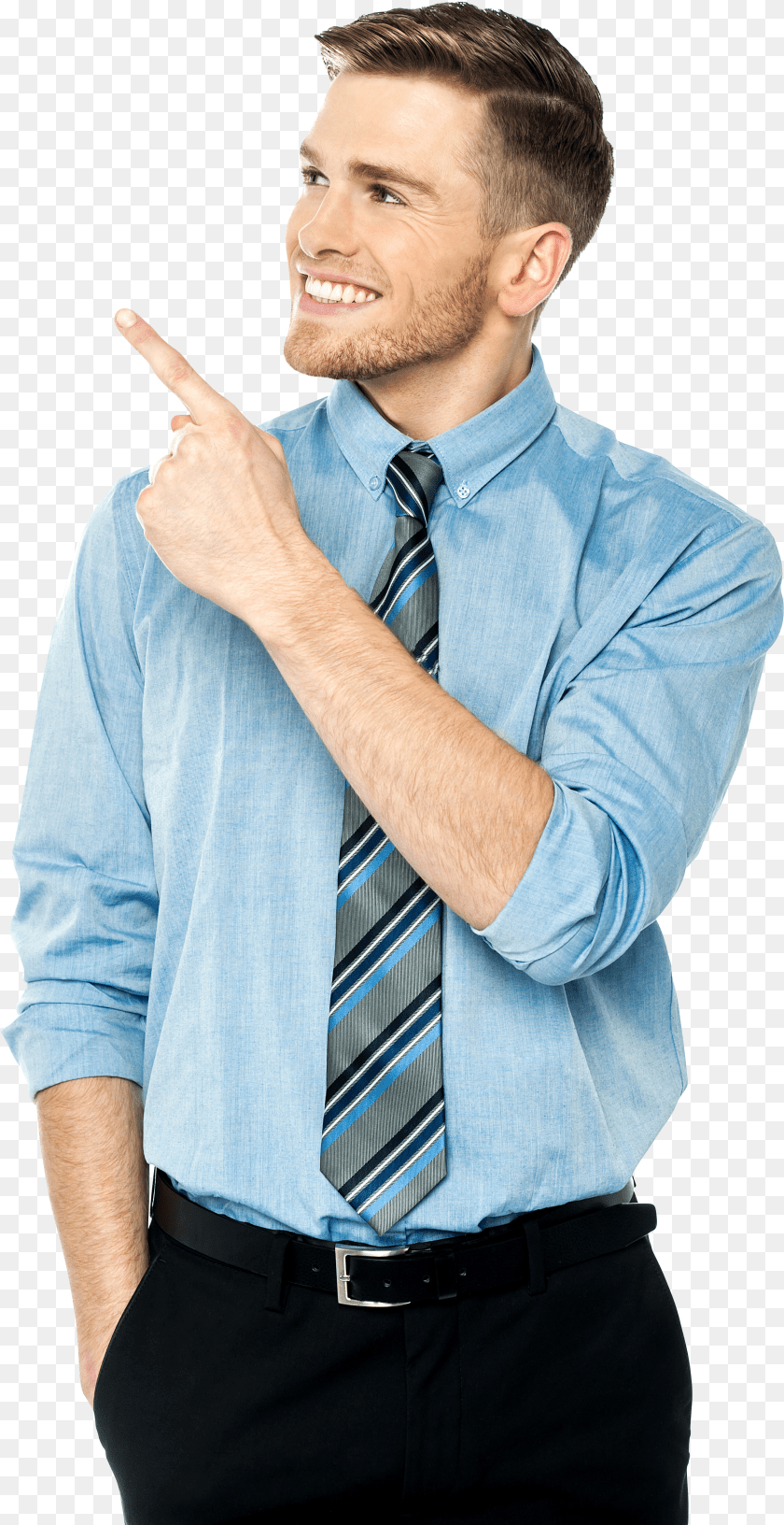 Men Pointing Left Images Transparent PNG