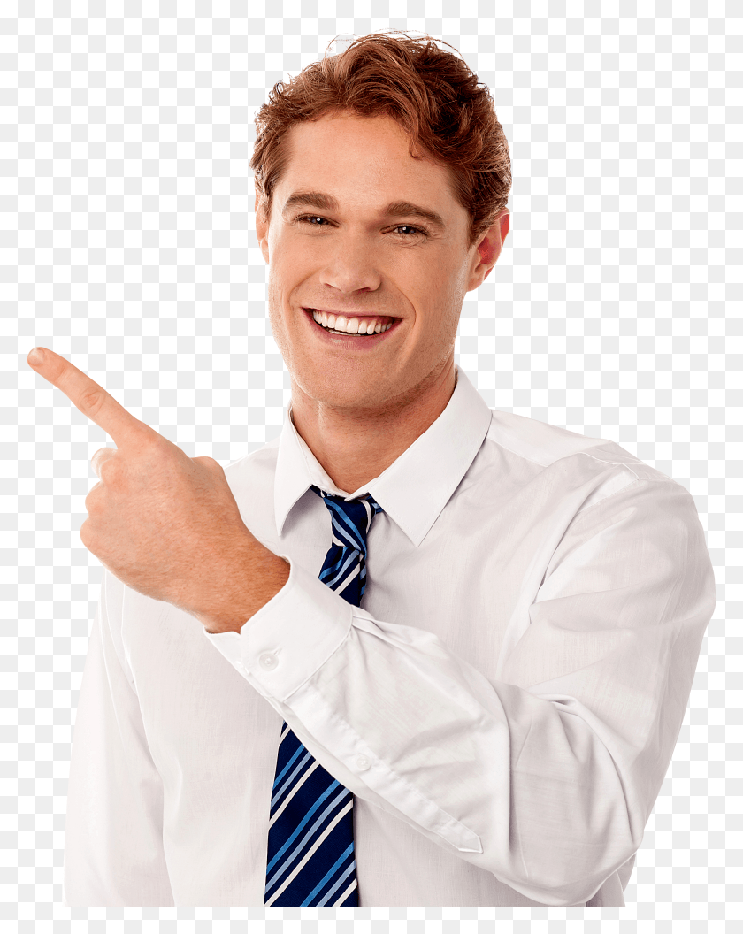 2678x3423 Men Pointing Left Royalty Free Man Pointing Finger HD PNG Download