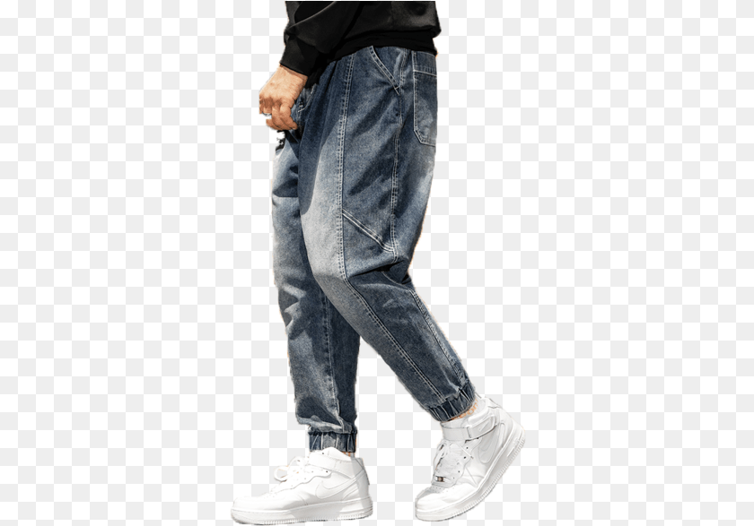 Men S Plus Pants Pocket Solid Color Denim Pants Pocket, Sneaker, Clothing, Footwear, Jeans Clipart PNG