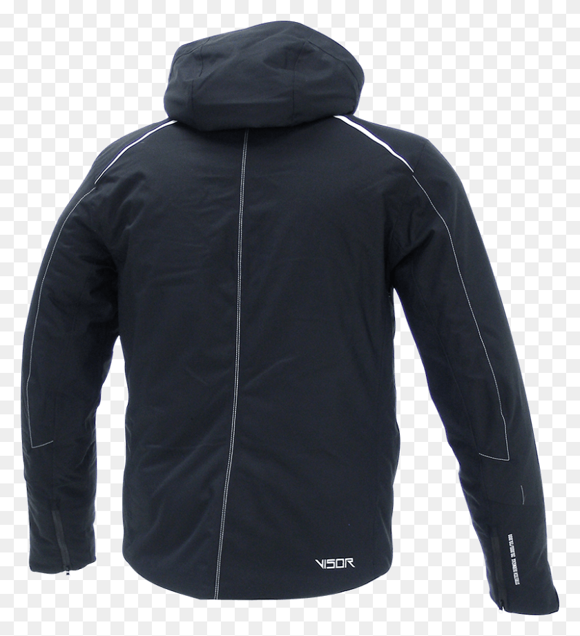 800x884 Men Supreme Jacket Black Back Hoodie, Clothing, Apparel, Coat HD PNG Download
