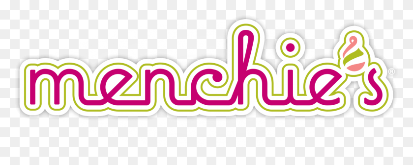 1282x456 Логотип Menchies Menchies, Этикетка, Текст, Наклейка, Hd Png Скачать