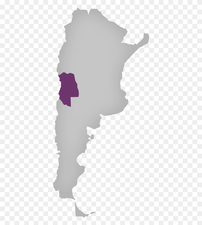 402x877 Mendoza Argentina Mapa Png / Persona Png
