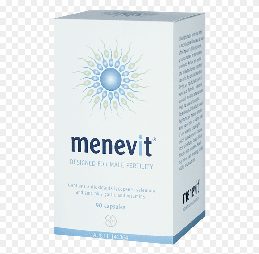 494x764 Menevit Male Fertility Supplement Sperm Supplement For Male Fertility, Bottle, Food, Syrup HD PNG Download