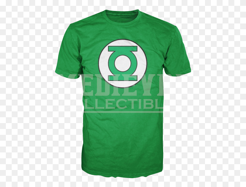 466x578 Descargar Png / Camiseta Con El Logotipo De Linterna Verde De Dc Comics Para Hombre