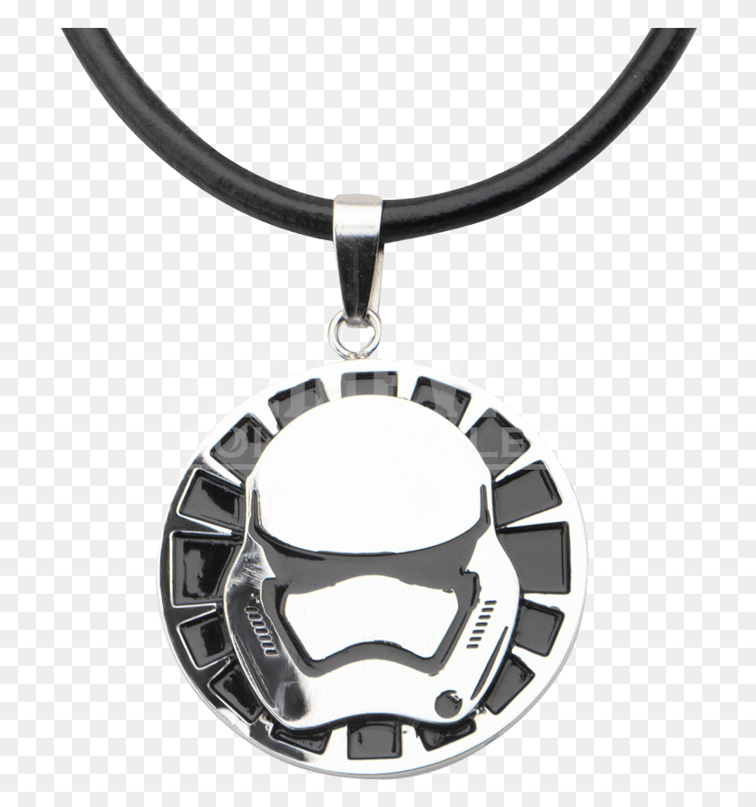 710x837 Mens First Order Stormtrooper Cord Necklace Locket, Pendant, Jewelry, Accessories Descargar Hd Png