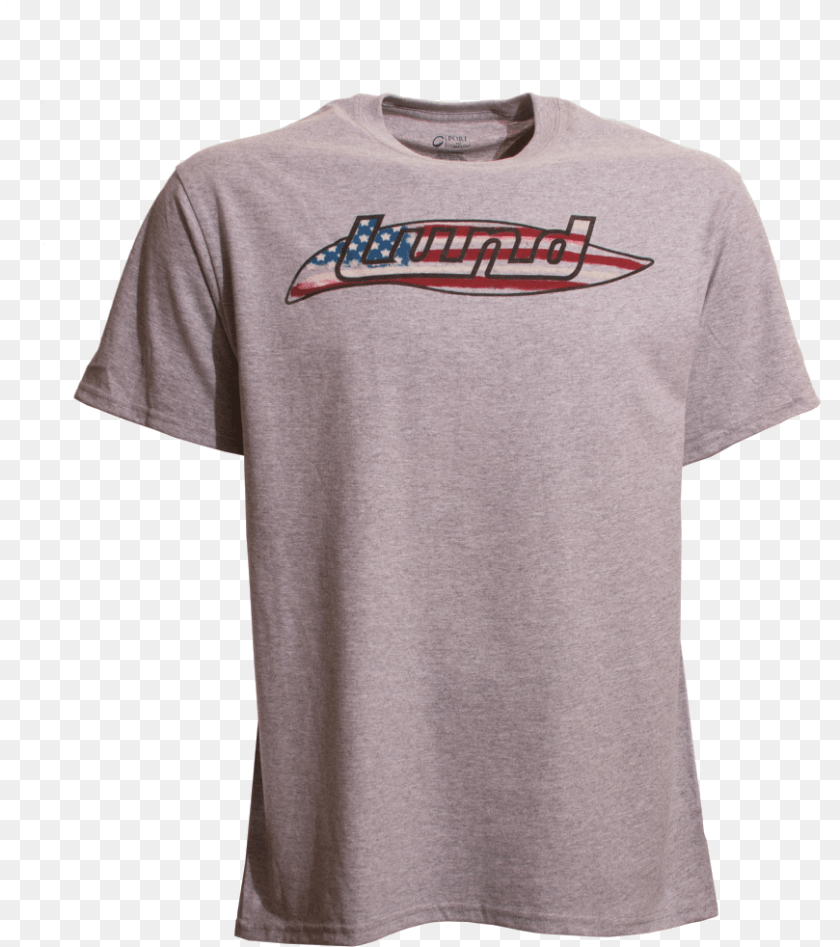 Mens Retro Logo Flag Tee Active Shirt, Clothing, T-shirt Clipart PNG