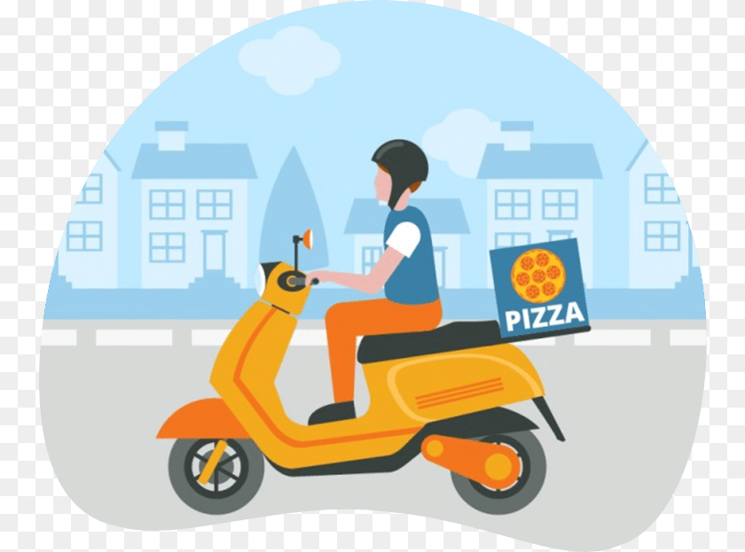 753x623 Mensajera, Motorcycle, Vehicle, Transportation, Moped Clipart PNG