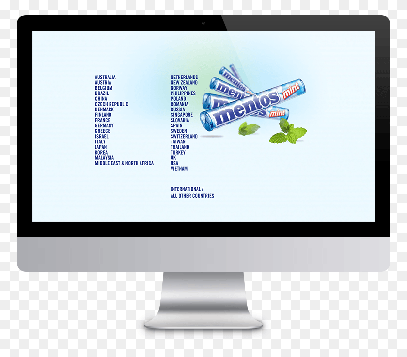 772x677 Mentos Com Web Design, Computer, Electronics, Monitor HD PNG Download