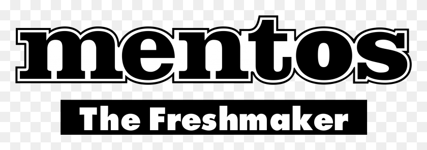 2331x703 Mentos Logo Transparent Mentos The Freshmaker, Text, Label, Alphabet HD PNG Download