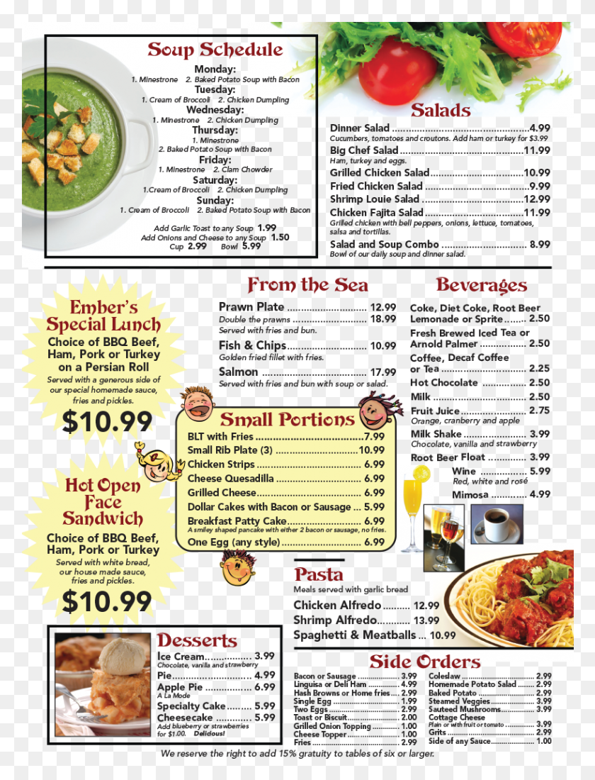 817x1090 Menu, Text, Advertisement, Bowl HD PNG Download