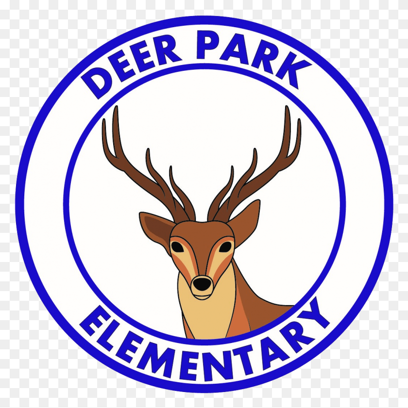 1049x1051 Descargar Png Alertas De Menú De La Escuela Primaria Deer Park Casa De La Escuela Primaria Deer Park Logotipo, Animal, Etiqueta, Texto Hd Png