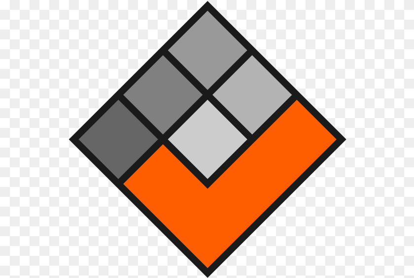 Menu And Widgets Too Cool For School Eyeshadow Palette, Toy, Rubix Cube Sticker PNG