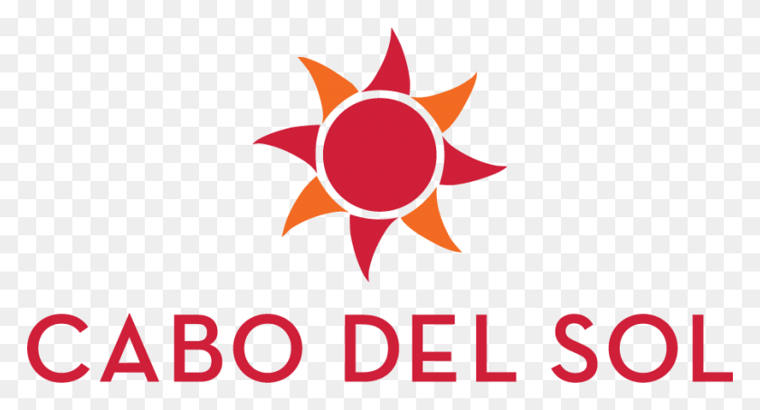 899x453 Menu Cabo Del Sol Logo Cabo Del Sol, Symbol, Star Symbol, Text HD PNG Download