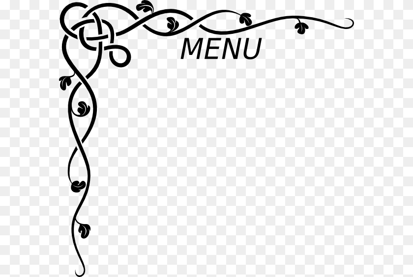 Menu Clip Art, Floral Design, Graphics, Pattern, Text Transparent PNG