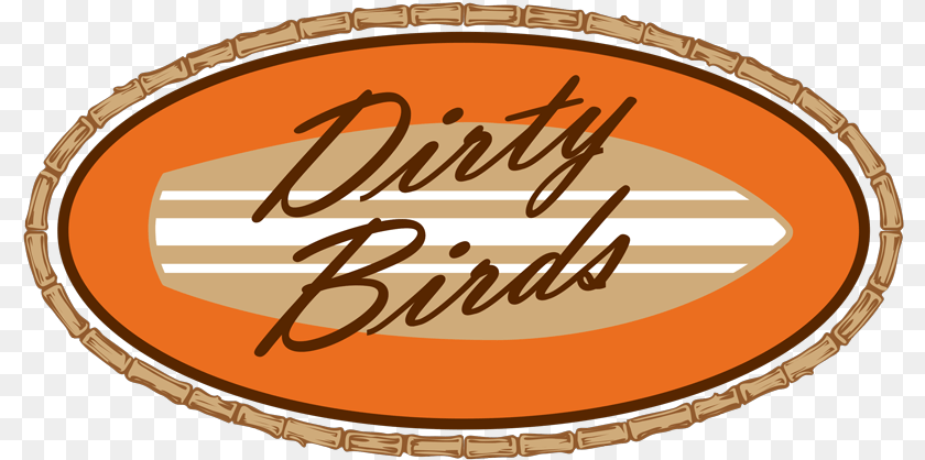 801x418 Menus U0026 Logos U2014 Dirty Birds Bar And Grill Dirty Birds San Diego Logo, Oval, Text Clipart PNG