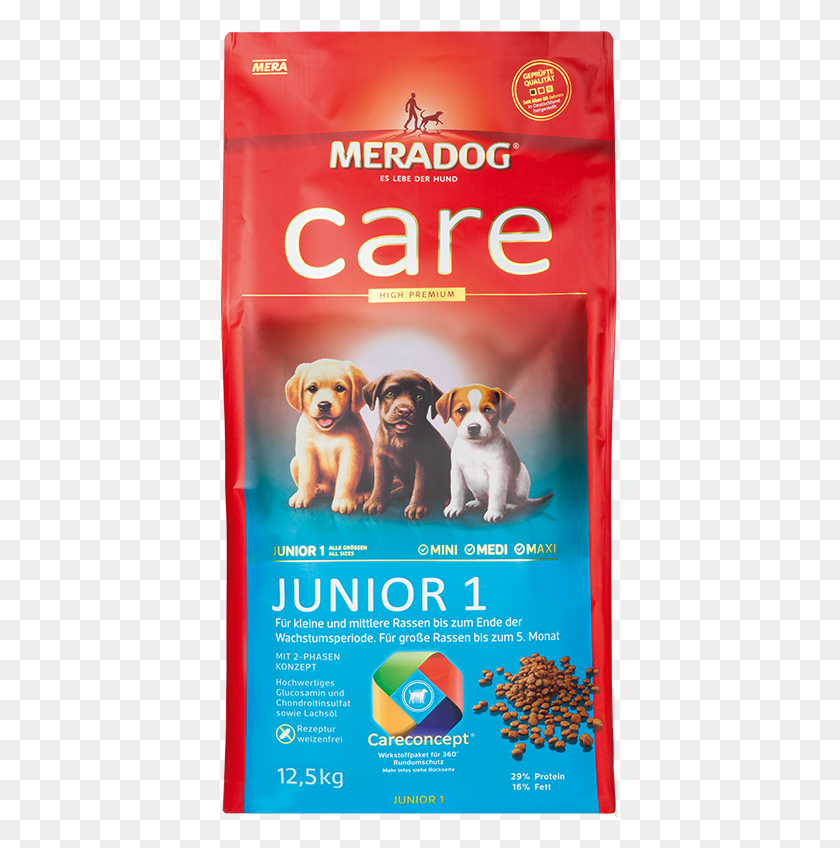 407x788 Meradog Carejunior Mera Dog Food, Poster, Advertisement, Dog HD PNG Download