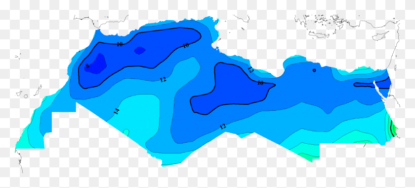 2364x977 Merc, Oriente Medio Y África Del Norte, Mapa Png
