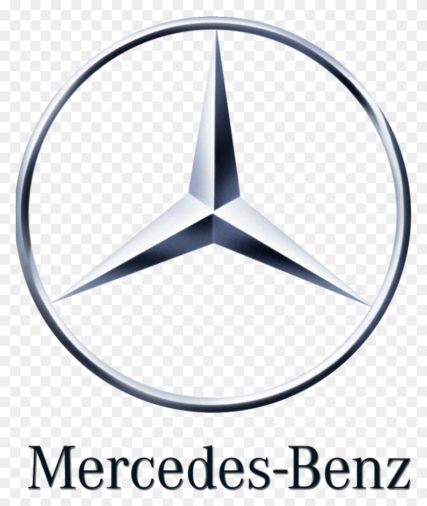 789x946 Mercedes Benz Logo All Cars Logo, Symbol, Trademark, Star Symbol HD PNG Download