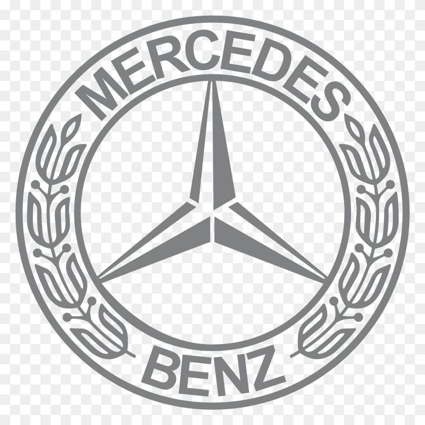 2191x2191 Логотип Mercedes Benz Прозрачный Винтажный Логотип Mercedes Benz, Символ, Товарный Знак, Звездный Символ Hd Png Скачать