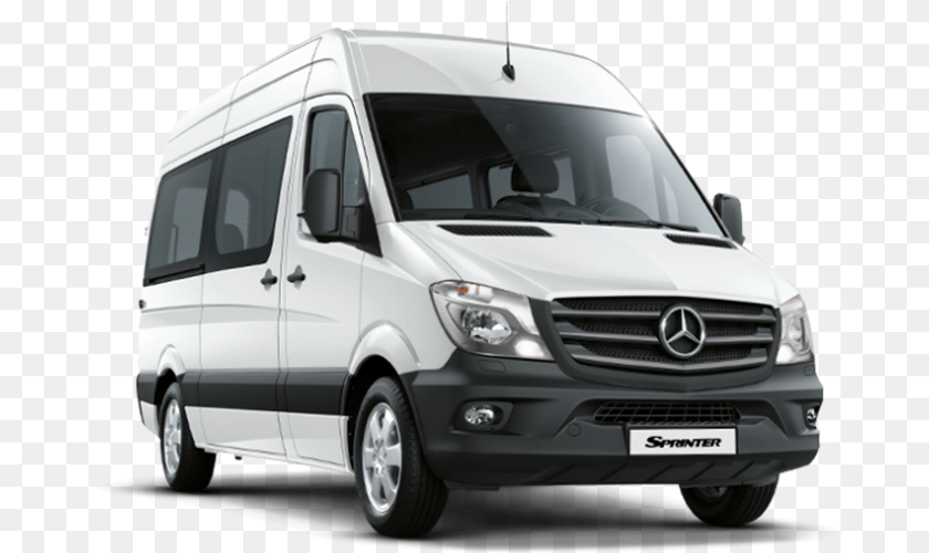 Mercedes Benz Sprinter, Bus, Minibus, Transportation, Van PNG