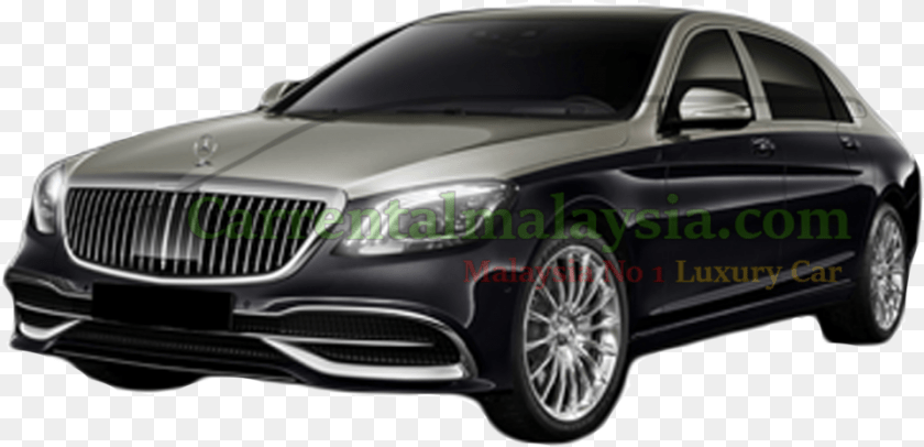 961x464 Mercedes Clase S Maybach 2018, Spoke, Car, Vehicle, Transportation Clipart PNG