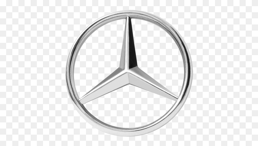 419x417 Mercedes Logo, Symbol, Trademark, Emblem HD PNG Download