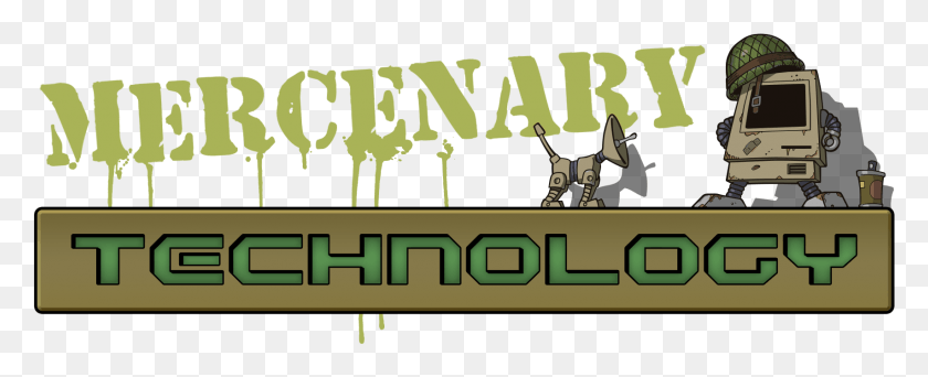 1707x618 Mercenary Tech, Word, Text, Alphabet HD PNG Download