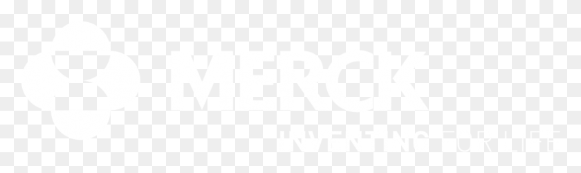 1249x305 Merck Logo Merck Logo White, Text, Number, Symbol HD PNG Download