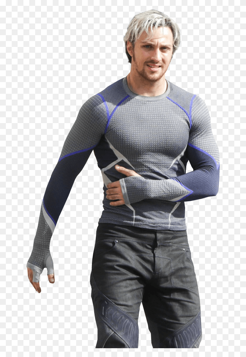 661x1158 Mercrio Quicksilver Age Of Ultron Transparent, Sleeve, Clothing, Apparel HD PNG Download