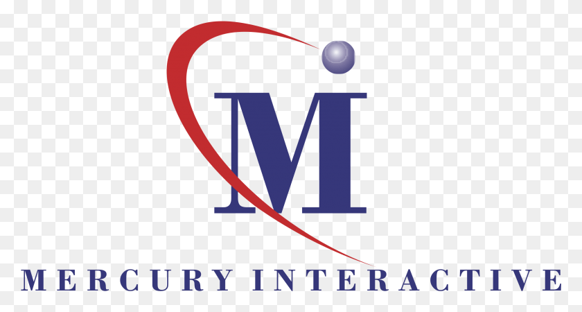 2328x1165 Логотип Mercury Interactive, Текст, Символ, Логотип Png Скачать