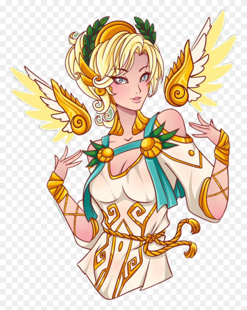 1024x1303 Mercy Sticker Mercy, Person, Human HD PNG Download