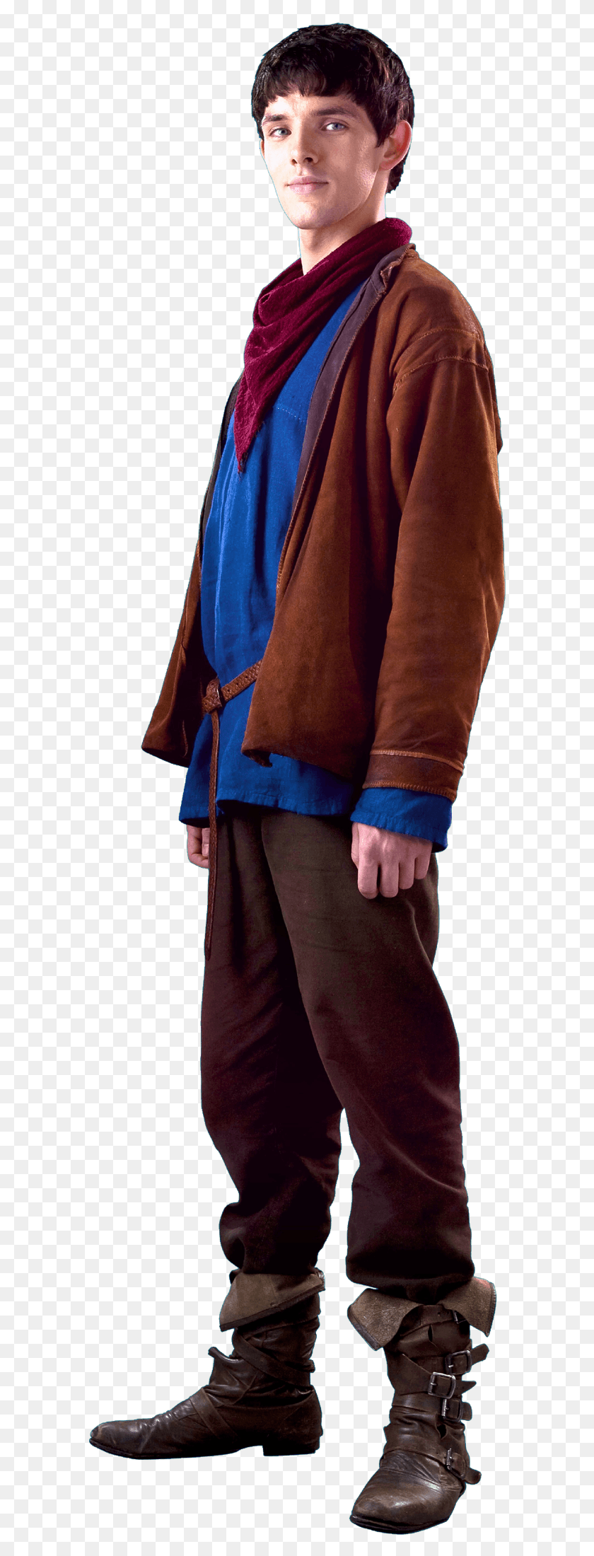 590x2140 Merlin Merlin Bbc Transparent, Clothing, Apparel, Person HD PNG Download