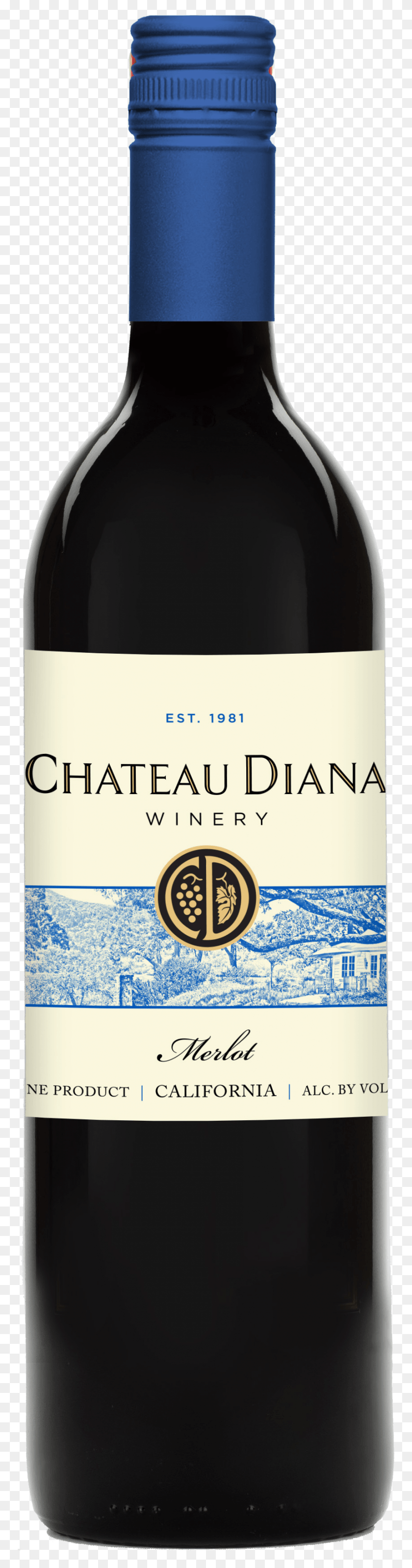 856x3443 Merlot Chateau Diana Wine Label, Alcohol, Beverage, Drink HD PNG Download