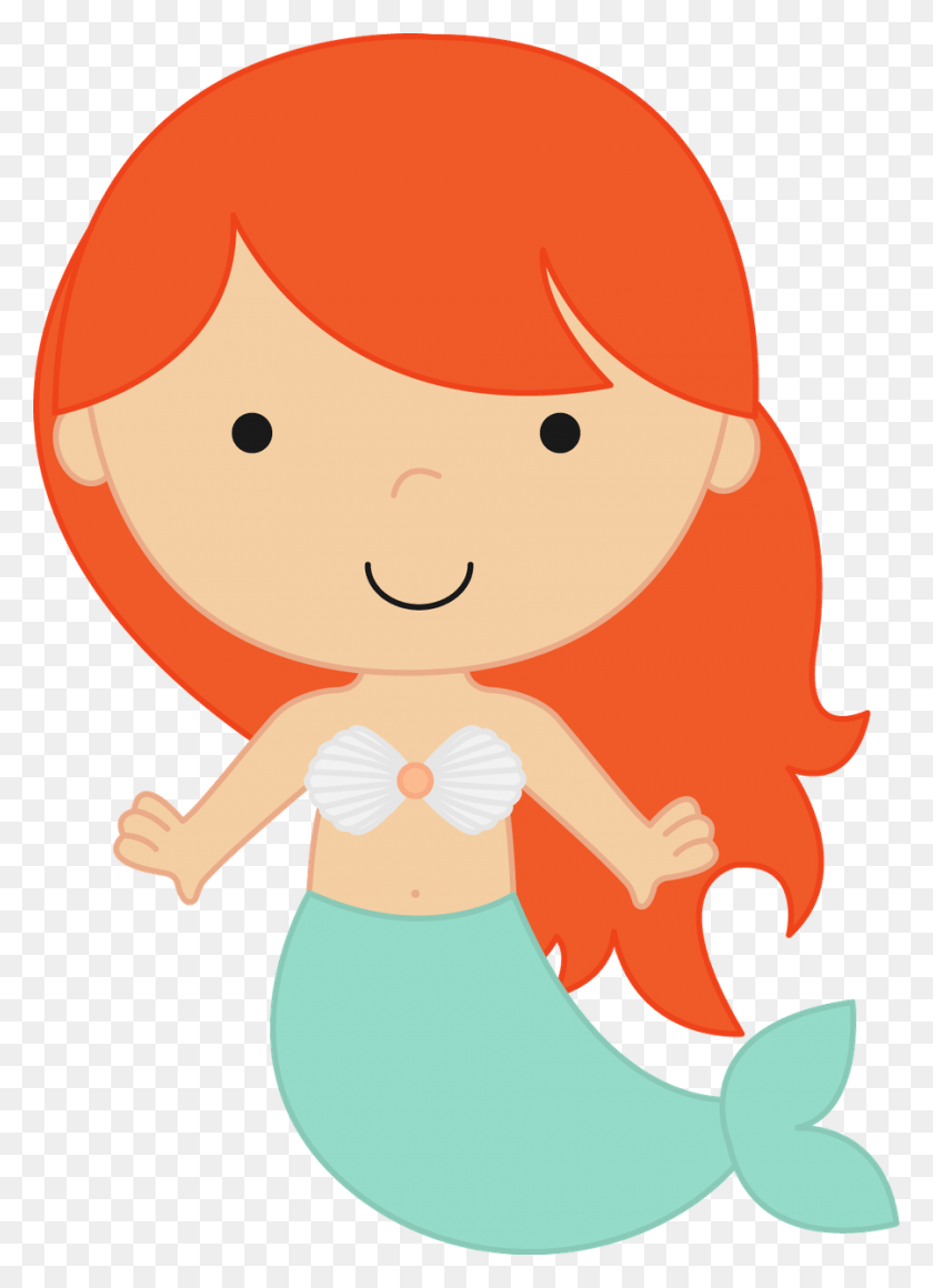 900x1270 Mermaid Clip Art Clipart Collection Intended For Mermaid Clipart Mermaid, Toy, Face, Portrait HD PNG Download
