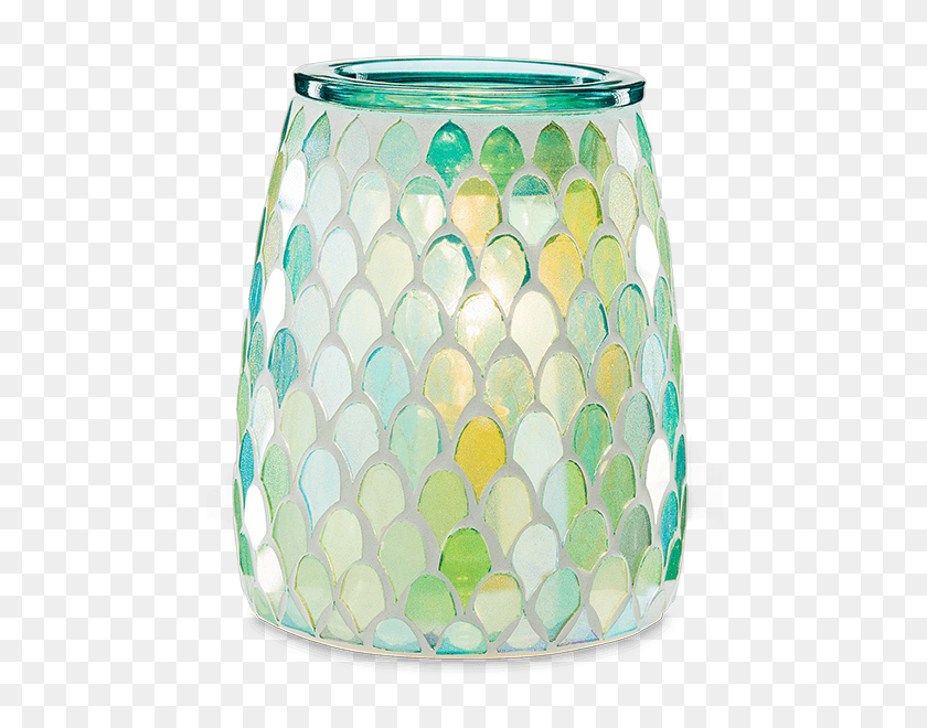 600x600 Mermaid Glass Scentsy Warmer, Lamp, Lampshade, Goblet Descargar Hd Png