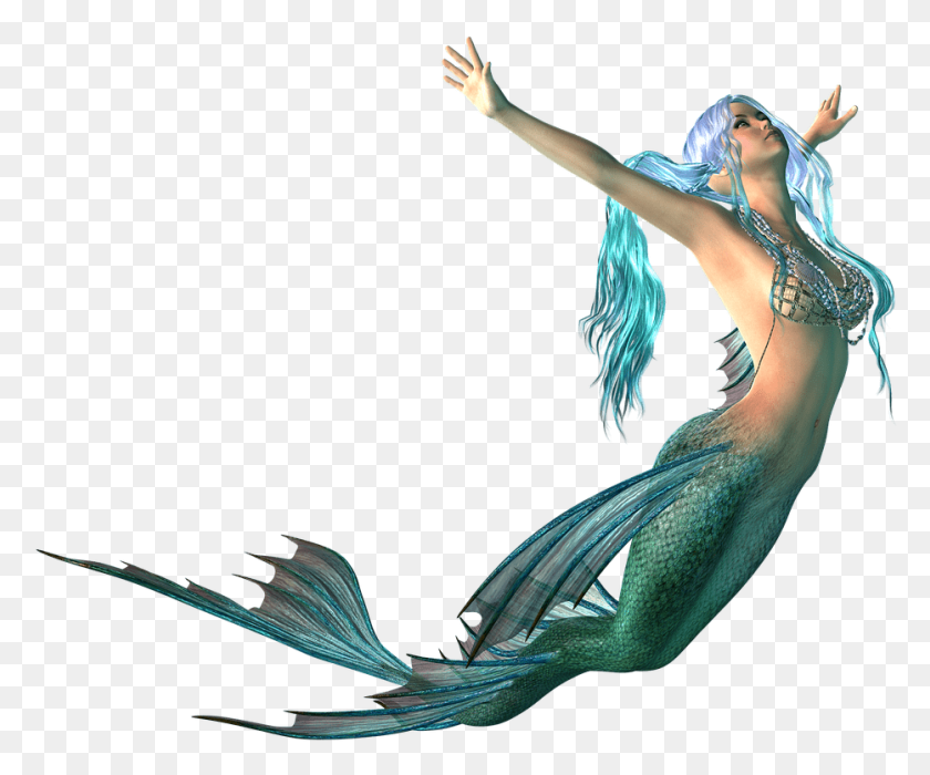 933x766 Mermaid Transparent, Person, Human, Dance Pose HD PNG Download