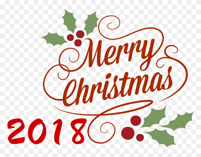 1085x829 Merry Christmas 2018 Transparent Merry Christmas 2018 Transparent, Text, Advertisement, Poster HD PNG Download