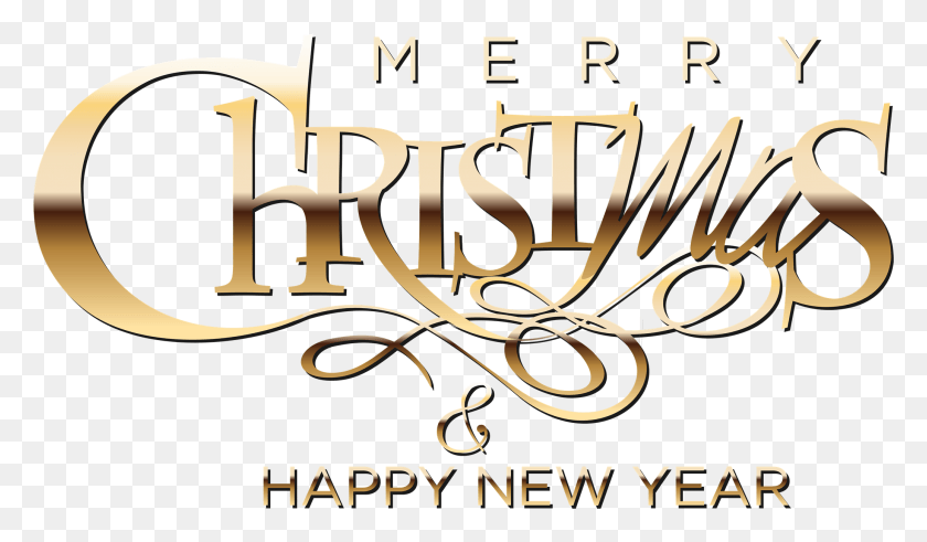 2068x1144 Merry Christmas Amp Happy New Year, Text, Alphabet, Calligraphy HD PNG Download