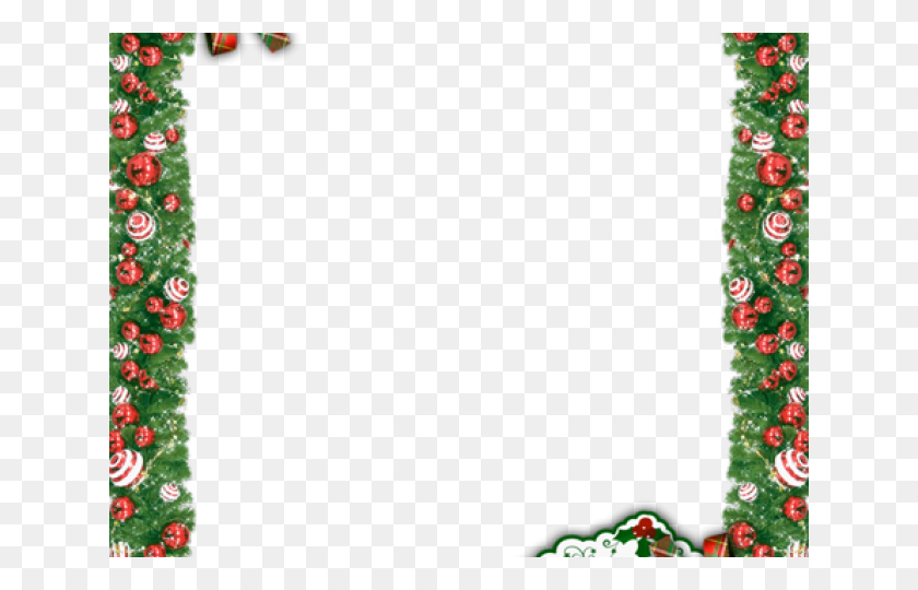 640x480 Merry Christmas Clipart Photo Frame Merry Christmas Frame, Plant, Tree, Text HD PNG Download