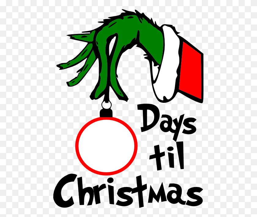 491x649 Merry Christmas Fonts Christmas Svg Days Till Christmas Grinch Countdown To Christmas Svg, Text, Symbol, Number HD PNG Download