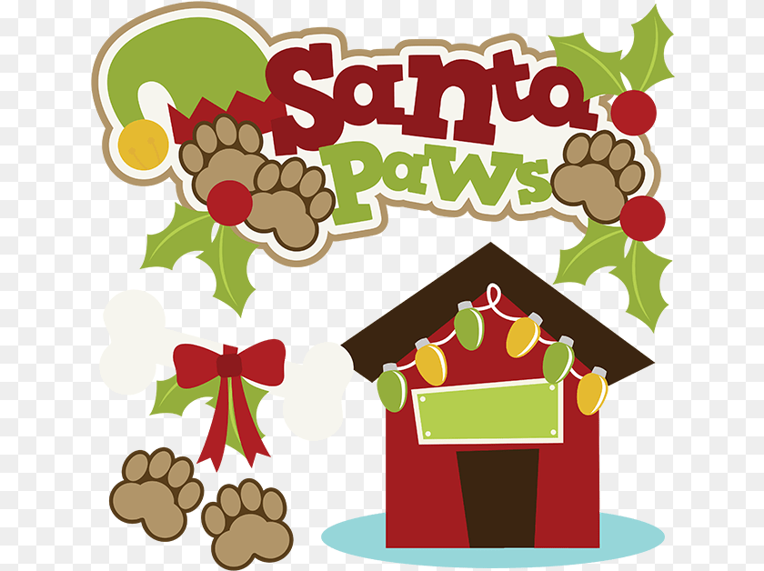 643x628 Merry Christmas From Santa Paws, Food, Sweets, Dynamite, Weapon Transparent PNG