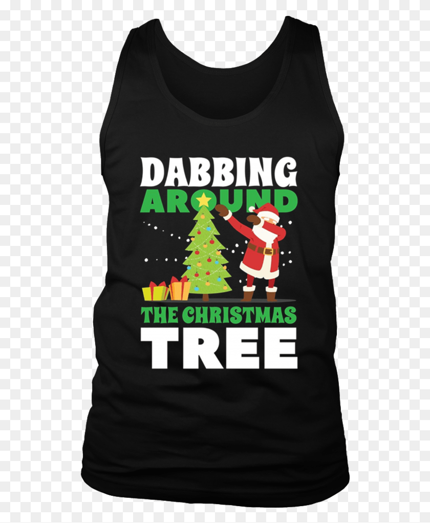 528x961 Merry Christmas Kris Kringle Dabbing Santa Suit T Shirt Active Tank, Tree, Plant, Clothing HD PNG Download