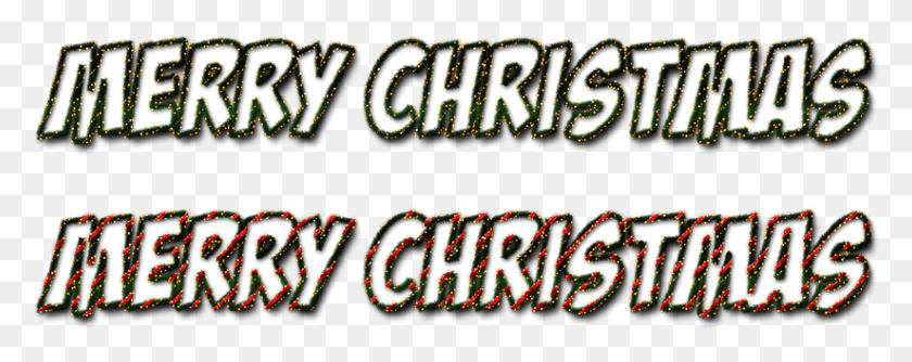 824x290 Merry Christmas Text Calligraphy, Alphabet, Word, Lighting HD PNG Download
