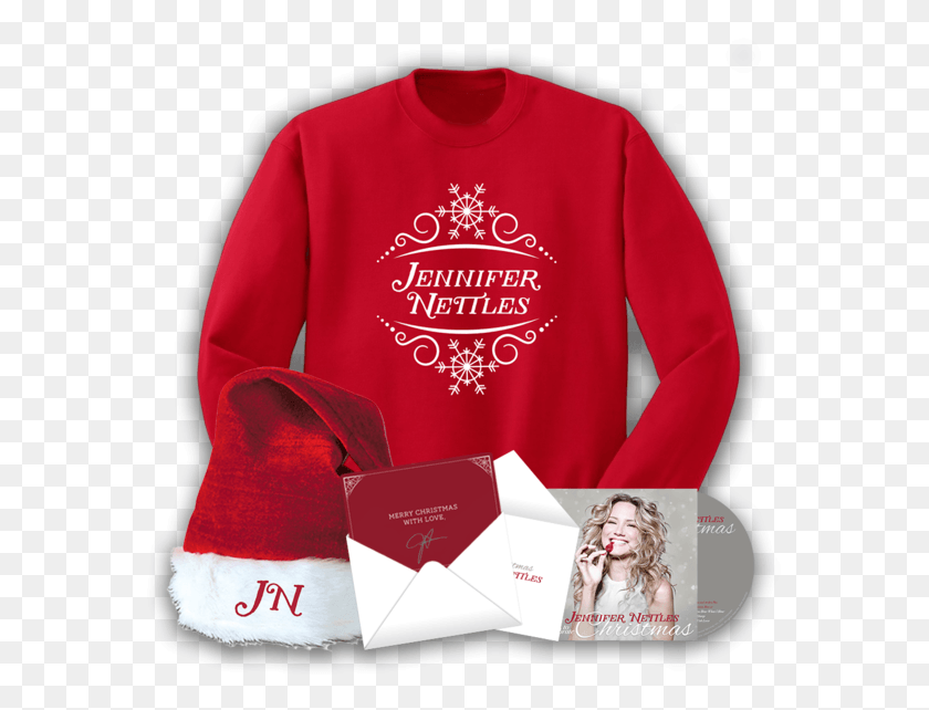 580x582 Merry Christmas With Love, Clothing, Apparel, Sleeve HD PNG Download