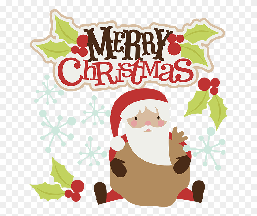 648x646 Merry Christmas Words Free Kid Merry Christmas Clipart Clipart Cute Simple Christmas, Poster, Advertisement, Flyer HD PNG Download