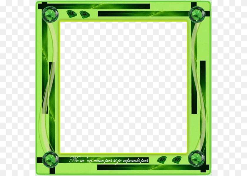Mes Crations Cadre Pour Montage, Green, Electronics, Screen, Computer Hardware Transparent PNG