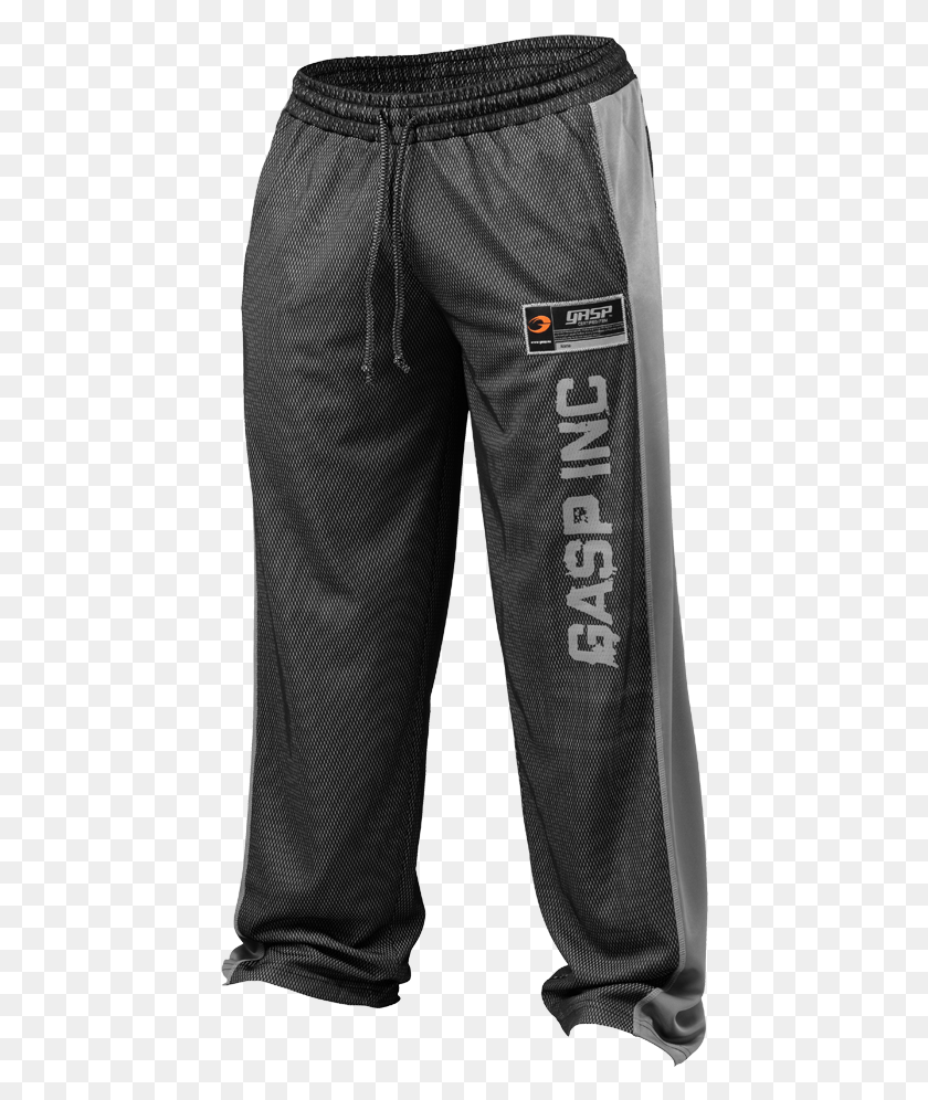 442x936 Mesh Pant Front Blackgrey Pocket, Pants, Clothing, Apparel Descargar Hd Png