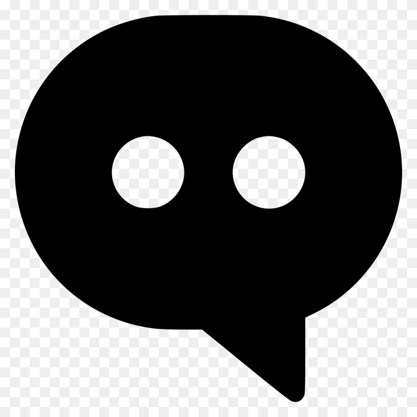 980x980 Message Comment Chat Bubble Forum Speech Talk Text Sign, Moon, Outer Space, Night HD PNG Download