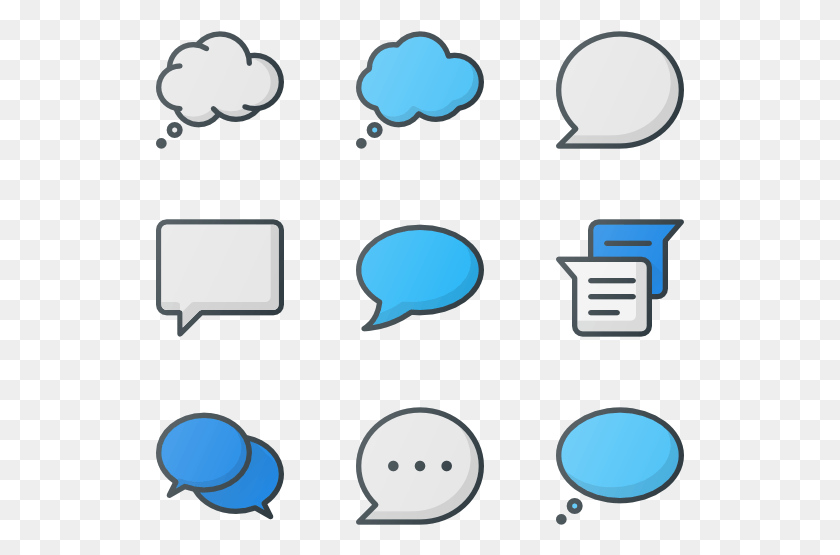 529x495 Messages Amp Chat, Network, Text, Bubble HD PNG Download
